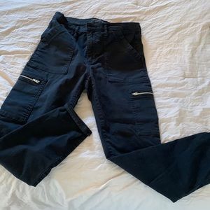 Banana Republic, high-rise, skinny, cargo pants.